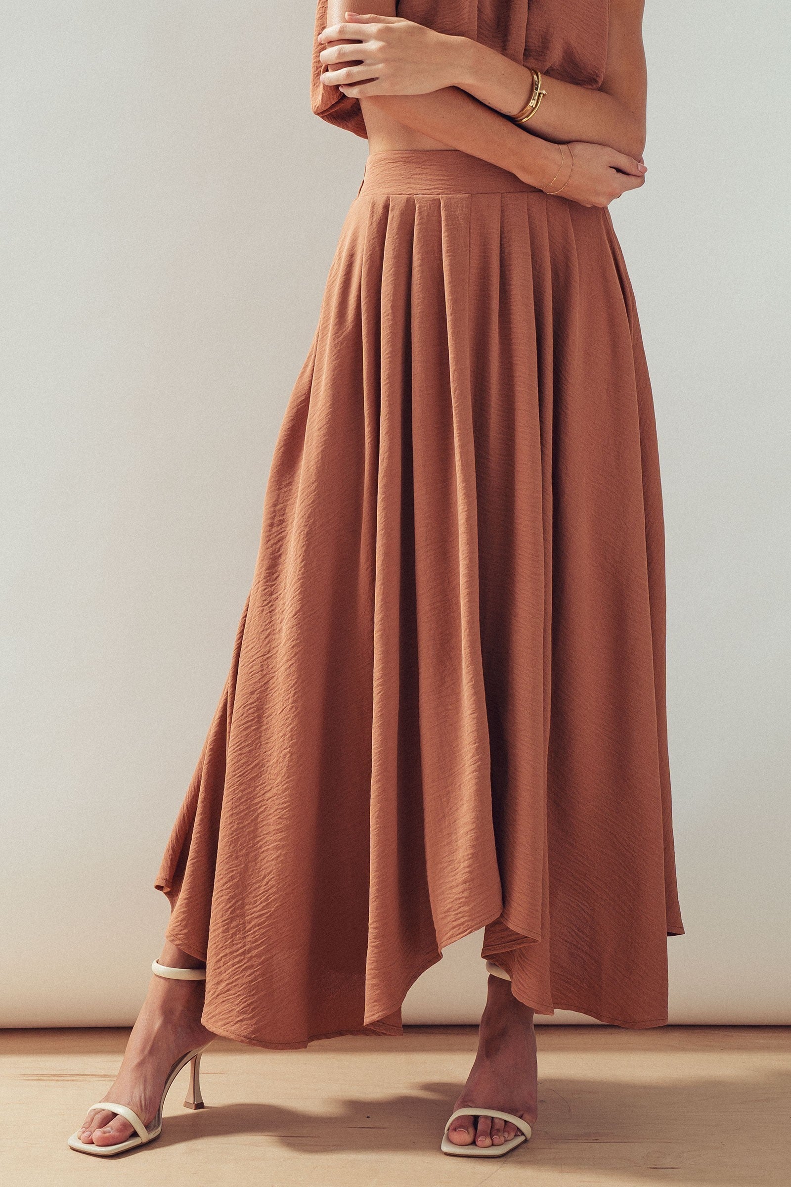 Desert Drape Boho Maxi Skirt - Women's Skirts | Urban Daizy