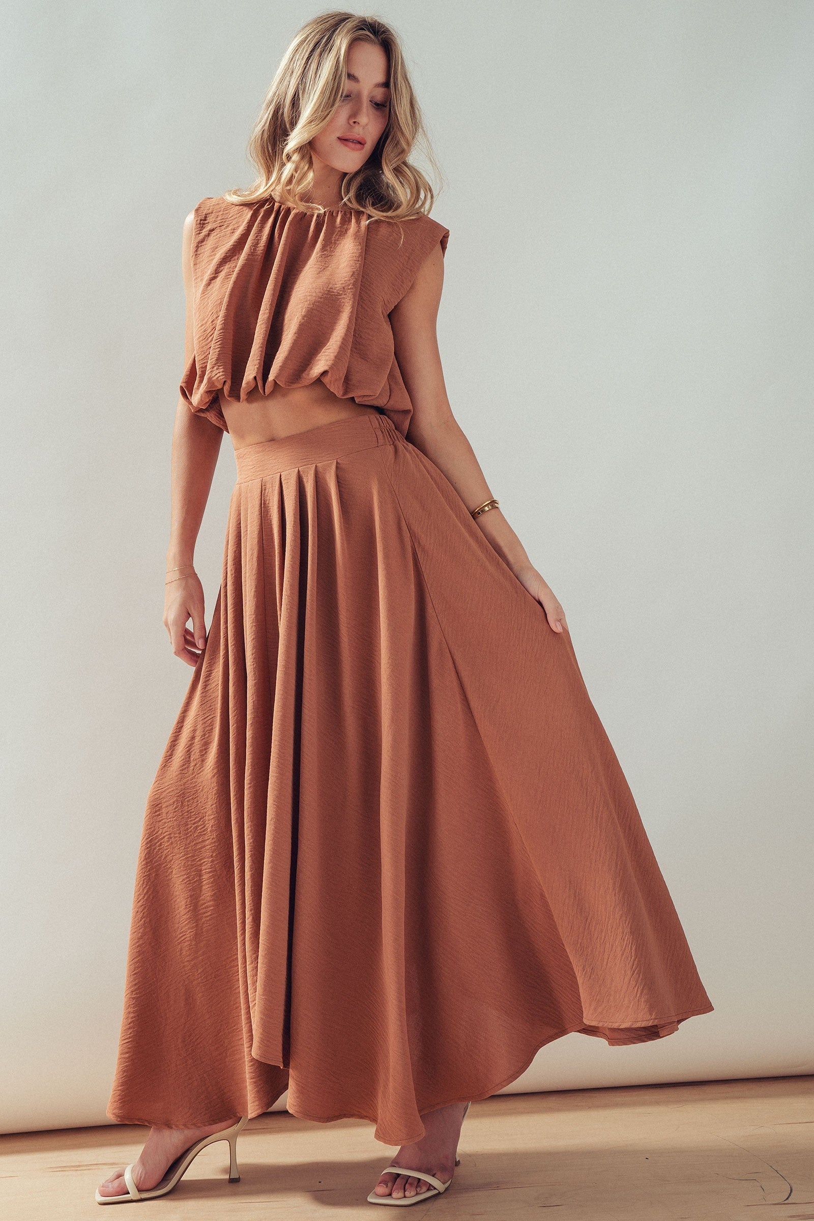 Desert Drape Boho Maxi Skirt - Women's Skirts | Urban Daizy