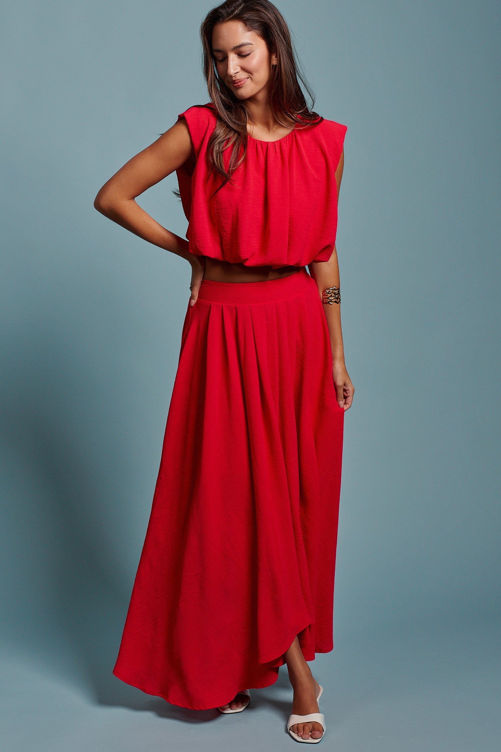 Desert Drape Boho Maxi Skirt - Women's Skirts | Urban Daizy