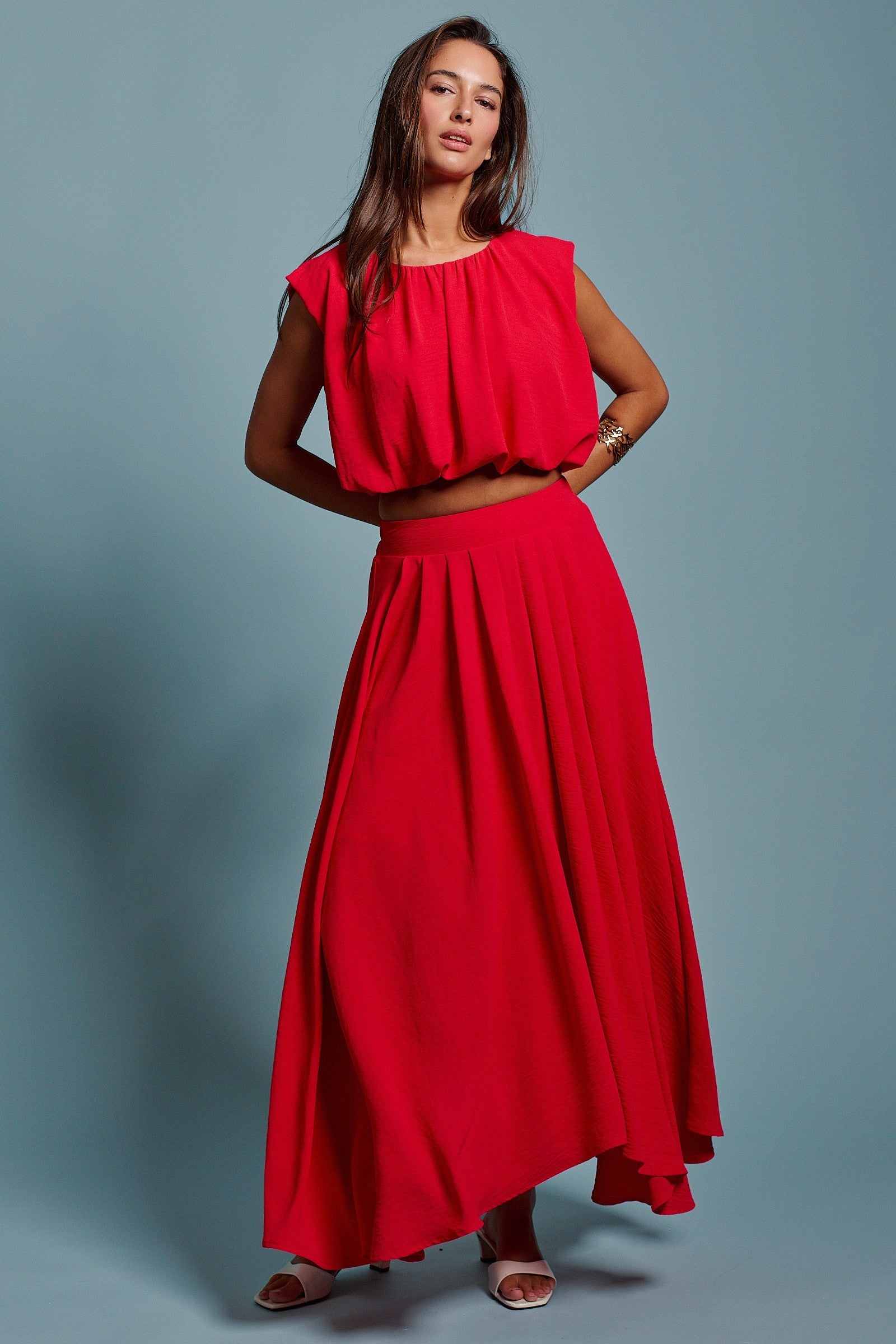 Desert Drape Boho Maxi Skirt - Women's Skirts | Urban Daizy