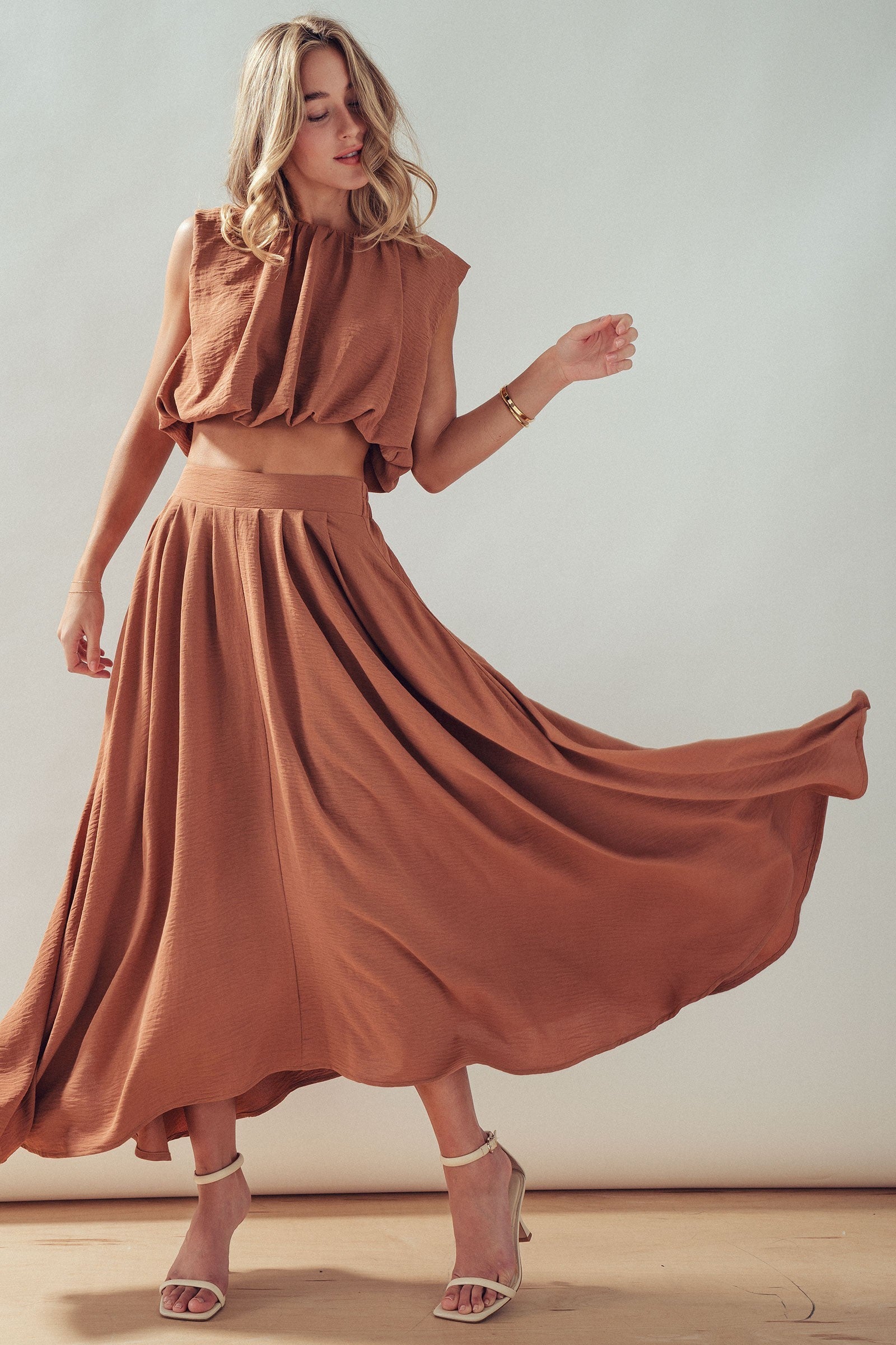 Desert Drape Boho Maxi Skirt - Women's Skirts | Urban Daizy