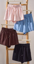 Sun Washed Chambray Shorts - Women's Pants | Urban Daizy