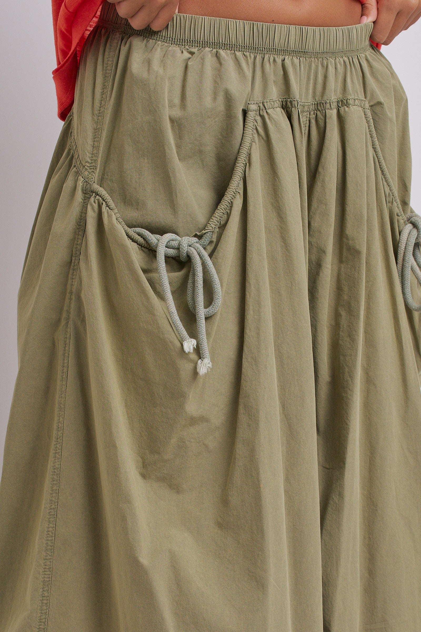 Easy Motion Wide-Leg Pants  in OLIVE - Women's Pants | Urban Daizy
