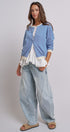 Daisy Whisper Sleeveless Ruffle Top in WHITE - Women's Tops | Urban Daizy