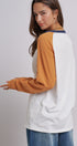 All-Star Vintage Baseball Tee in ORANGE - Women's Tops | Urban Daizy