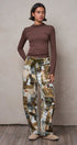 Camo Cargo Pants Wide Leg Patchwork Utility Streetwear in MULTI - Women's Casual Pants | Urban Daizy