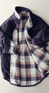 Reversible Corduroy Flannel Plaid Shacket Western for Women in BLACK - Women's Jackets & Blazers | Urban Daizy