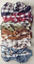 Reversible Corduroy Flannel Plaid Shacket Western for Women - Women's Jackets & Blazers | Urban Daizy