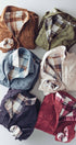 Reversible Corduroy Flannel Plaid Shacket Western for Women - Women's Jackets & Blazers | Urban Daizy