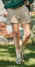 Sporty Chill Lounge Shorts in TIMELESS TAUPE - Women's Casual Shorts | Urban Daizy