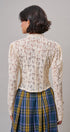 Ivory Lace Military Button Jacket in IVORY - Women's Jackets & Blazers | Urban Daizy