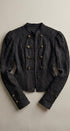 Ivory Lace Military Button Jacket - Women's Jackets & Blazers | Urban Daizy