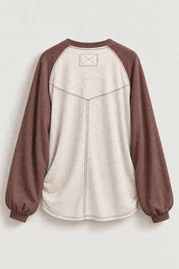 Off Duty Colorblock Raglan Tee