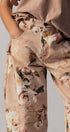 Urban Daizy Vintage Rose Print Wide Leg Jeans Multi Jeans - Women's (UDPT0093-Multi) – alternate view
