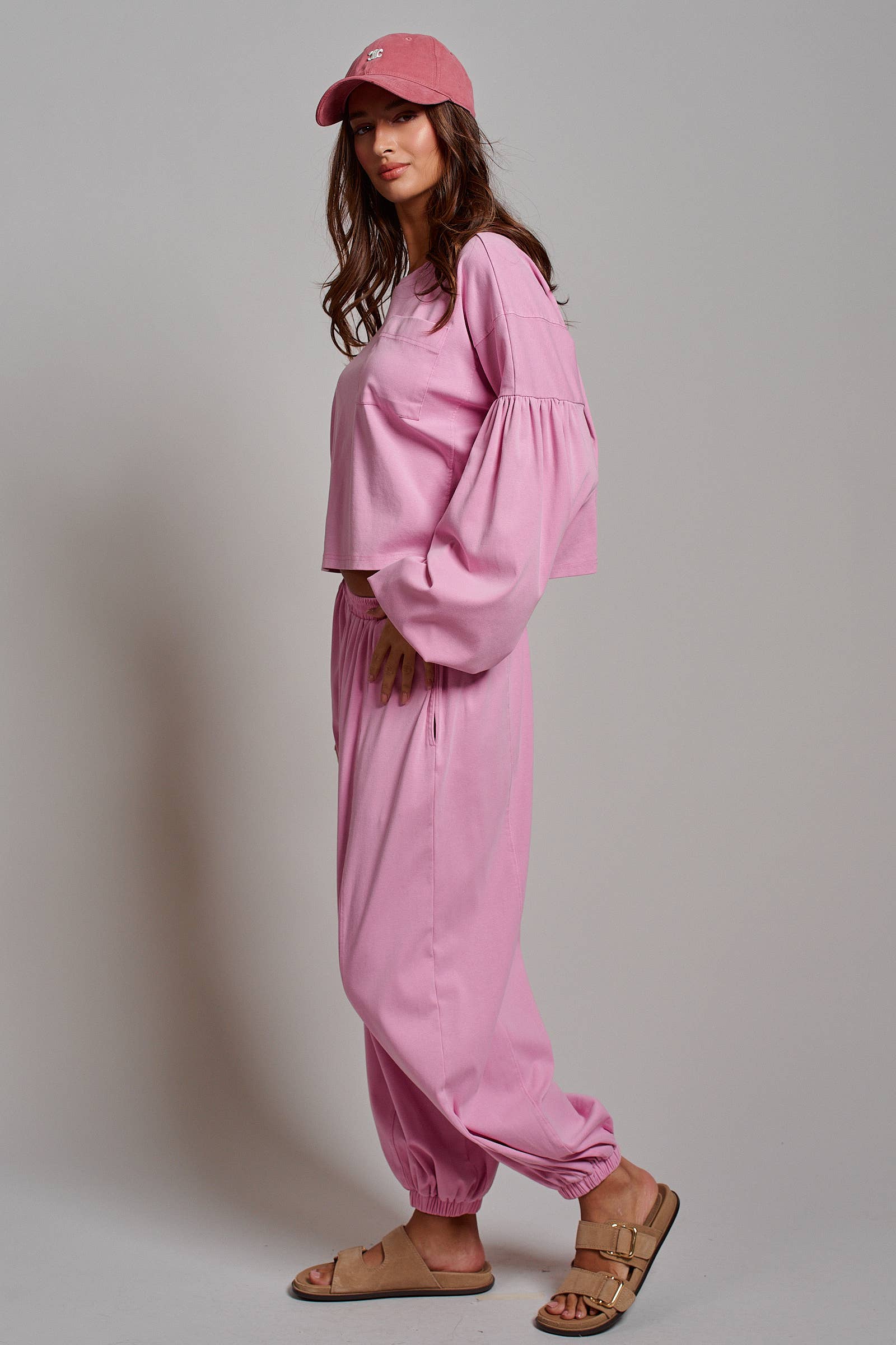Mineral Wash Cotton Lounge Set