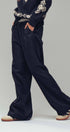 Urban Daizy Drawstring Waist Wide-Leg Relaxed Pants Olive Pants - Women's (UDZ-TP-00814) – alternate view 13