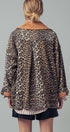 Urban Daizy Corduroy Collar Leopard Print Jacket Leopard Jacket - Women's (UDZ-KN-00652) – alternate view 6