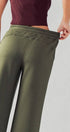 Urban Daizy Wide Leg French Terry Crop Pants Deep-Lavender Pants - Women's (UDZ-PT-00100) – alternate view 10