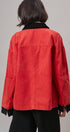 Oversized Utility Barn Jacket in RED - Women's Jackets & Blazers | Urban Daizy