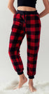 Urban Daizy Cozy Checkered Jogger Style Pajama Pants Ash-Blue Sleepwear Bottom - Women's (UDZ-PT-00127) – alternate view 5