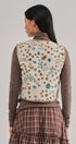 The Folklore Tapestry Vest in BEIGE MULTI - Women's Vests | Urban Daizy