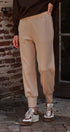 Scuba High Rise Joggers Sweatpants Pilates Athflow for Women in SAND - Women's Sweatpants & Joggers | Urban Daizy
