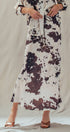 Urban Daizy Cowhide Print Satin Drawstring Midi Skirt Animal-Print Skirt - Women's (UDSK0074) – alternate view 6