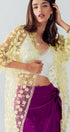 Urban Daizy Romantic Sheer Floral Embroidered Duster Length Kimono Yellow Kimono - Women's (UDZ-KN-00020) – alternate view 20