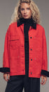 Urban Daizy Utility Contrast Collar Workwear Jacket Camel Jacket - Women's (UDZ-TP-00811) – alternate view 11