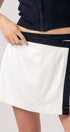 Urban Daizy Asymmetric Waistband Contrast Mini Skirt Black Skirt - Women's (UDZ-SK-00126) – alternate view 3