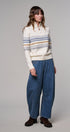 Laid-Back Light Wash Barrel Denim Pants in MEDIUM DENIM - Women's Wide Leg Jeans | Urban Daizy