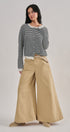 Breton Striped Knit Button Front Cardigan | wholesale cardigan - women's | Urban Daizy
