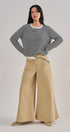 Breton Striped Knit Button Front Cardigan | wholesale cardigan - women's | Urban Daizy
