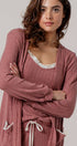 Urban Daizy Pointelle Knit Lace-Trim Pocket Cardigan Cocoa Cardigan - Women's (UDZ-KN-01037) – alternate view 15
