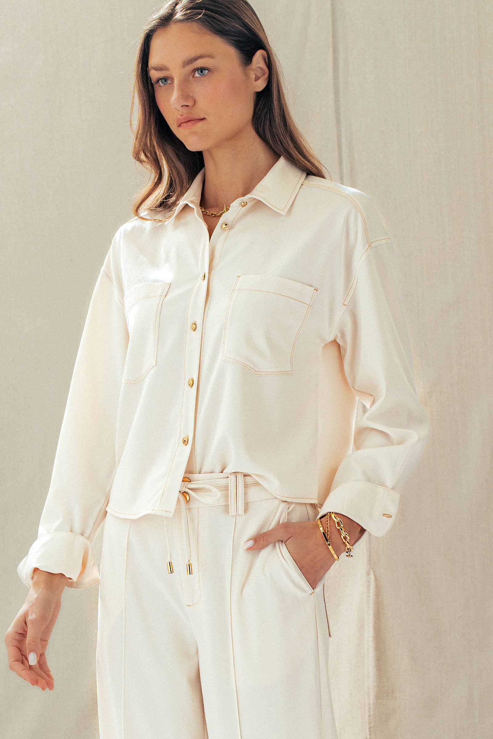 Button Down Utility Shirt
