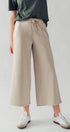 Urban Daizy Wide Leg French Terry Crop Pants Deep-Lavender Pants - Women's (UDZ-PT-00100) – alternate view 4