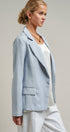 Soft Structure Tailored Blazer in DEW BLUE - Women's Jackets & Outerwear | Urban Daizy