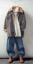 Urban Daizy Corduroy Collar Leopard Print Jacket Leopard Jacket - Women's (UDZ-KN-00652) – alternate view 7