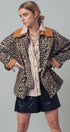 Urban Daizy Corduroy Collar Leopard Print Jacket Leopard Jacket - Women's (UDZ-KN-00652) – alternate view 13