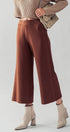 Urban Daizy Wide Leg French Terry Crop Pants Deep-Lavender Pants - Women's (UDZ-PT-00100) – alternate view 6