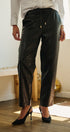 Faux Leather Drawstring Jogger Pants in BLACK - Women's Casual Pants | Urban Daizy