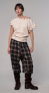 Campfire Plaid Flannel Jogger Pants in BLACK - Women's Casual Pants | Urban Daizy
