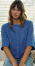 Soft Touch Elbow-Length Knit Cardigan in BLUE - Women's Cardigans & Shrugs | Urban Daizy