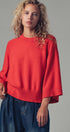 Urban Daizy Batwing Sleeve Sweater Top Black Knit Sweater - Women's (UDZ-KN-00652) – alternate view 9