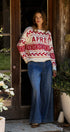 Apres Fair Isle Knit Sweater with Nordic Pattern | wholesale sweaters | Urban Daizy