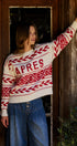 Apres Fair Isle Knit Sweater with Nordic Pattern | wholesale sweaters | Urban Daizy