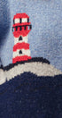 Urban Daizy Nautical Lighthouse Knit Sweater Blue Knit Sweater - Women's (UDZ-KN-00657) – alternate view 8
