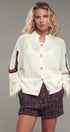 Western Horse Intarsia Cardigan