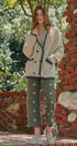 Chunky Knit Cardigan Sweater with Stitch Looks in TAUPE	 - Women's Cardigans & Shrugs | Urban Daizy