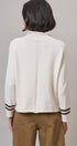 Lobster Intarsia Mock Neck Knit Sweater in IVORY - Women's Sweaters | Urban Daizy